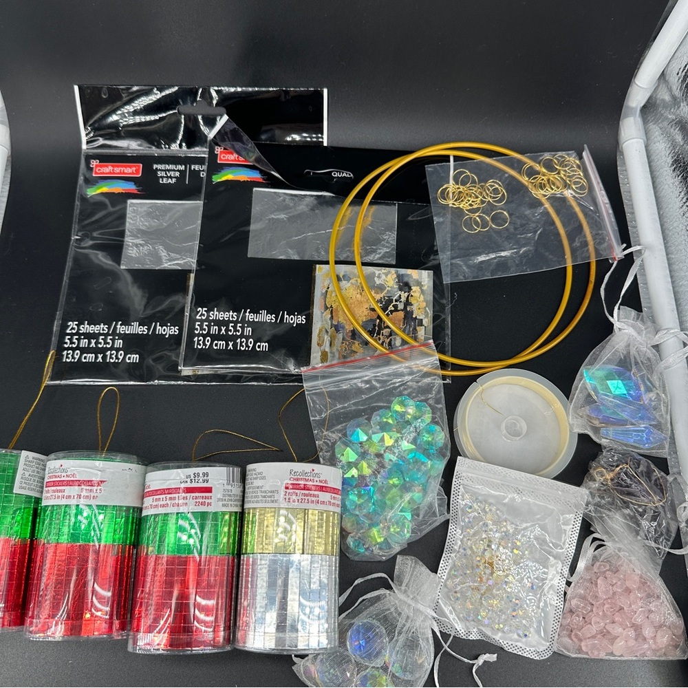 Lot of art supplies